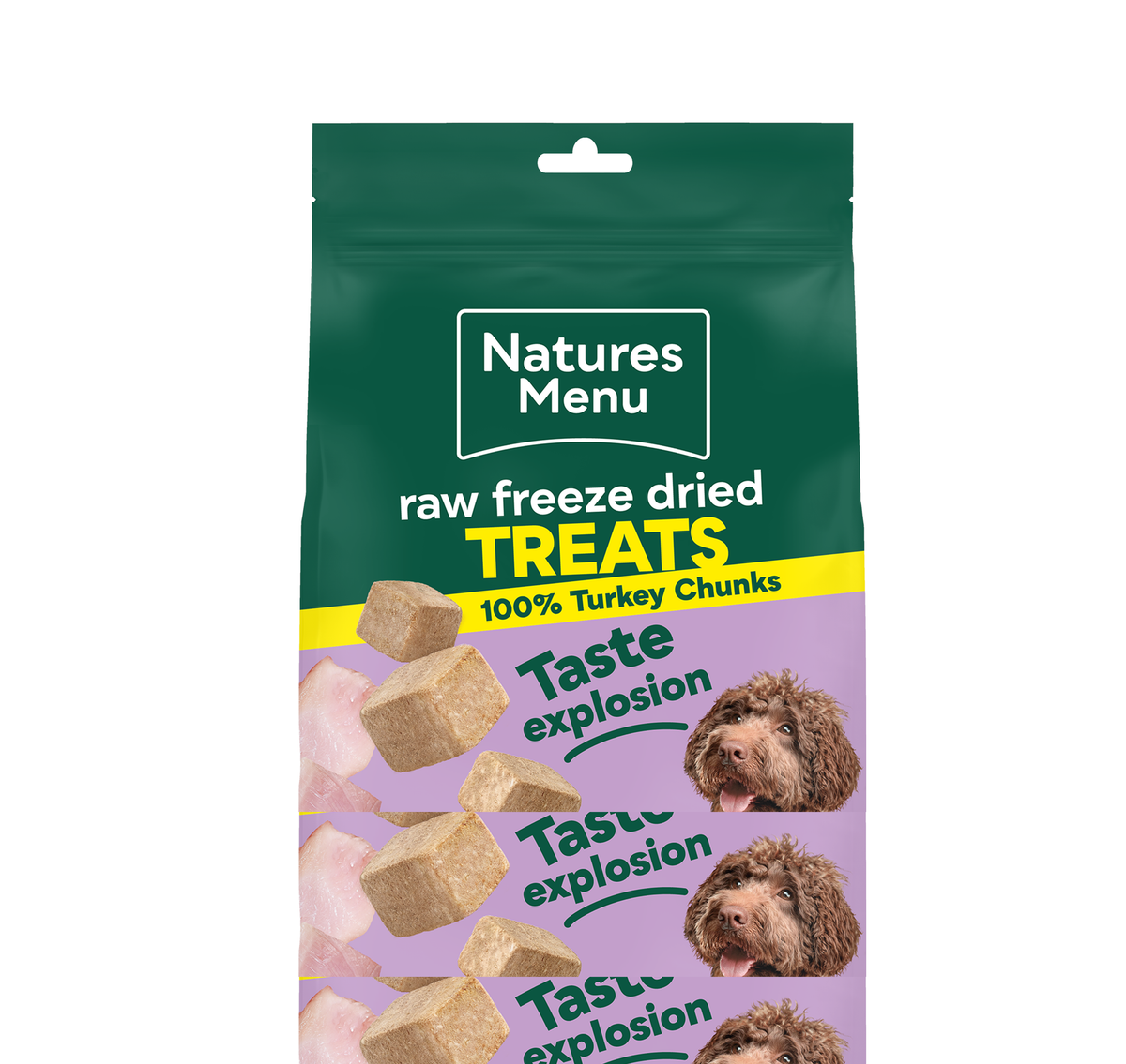 Natures Menu Freeze Dried Turkey Chunks 40g - Case of 7
