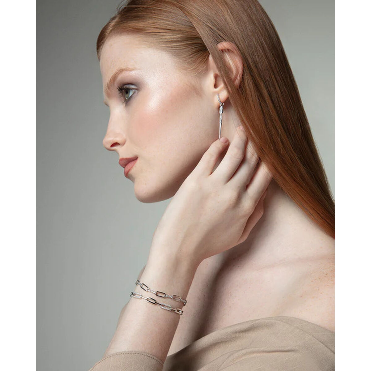 Ladies' Bracelet Viceroy 9142P000-30 Silver