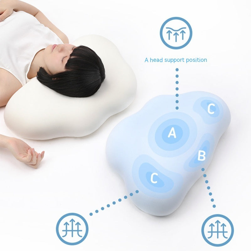 WoolLoom Summer Cool Pillow – Breathable Memory Foam Comfort