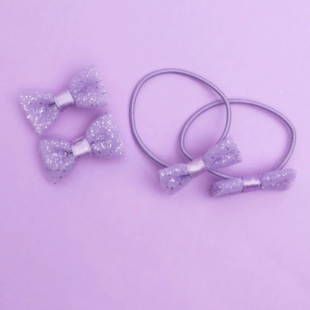Pixy Love Polka Dot Baby Hair Clips (One Size)