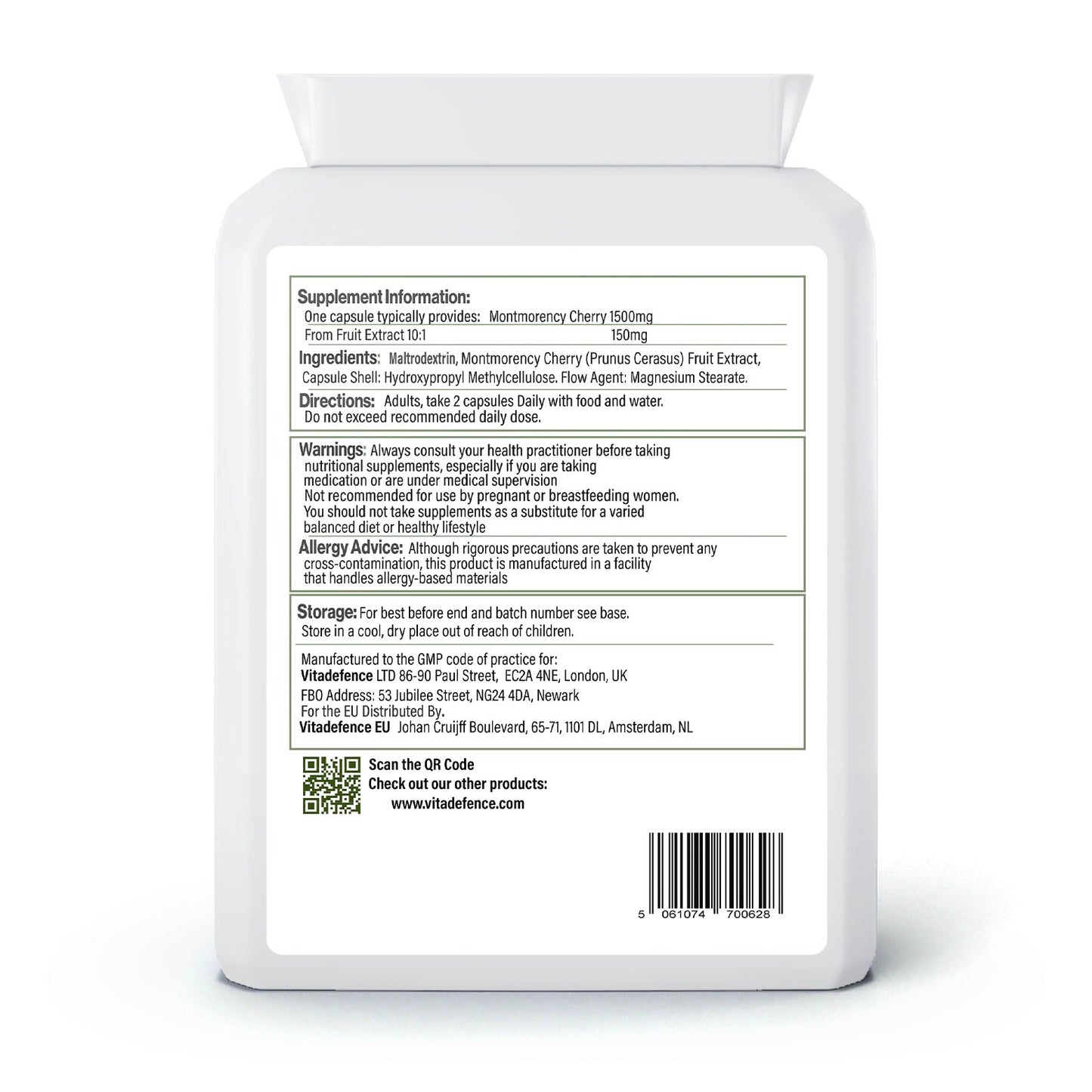 Montmorency — 90 Capsules