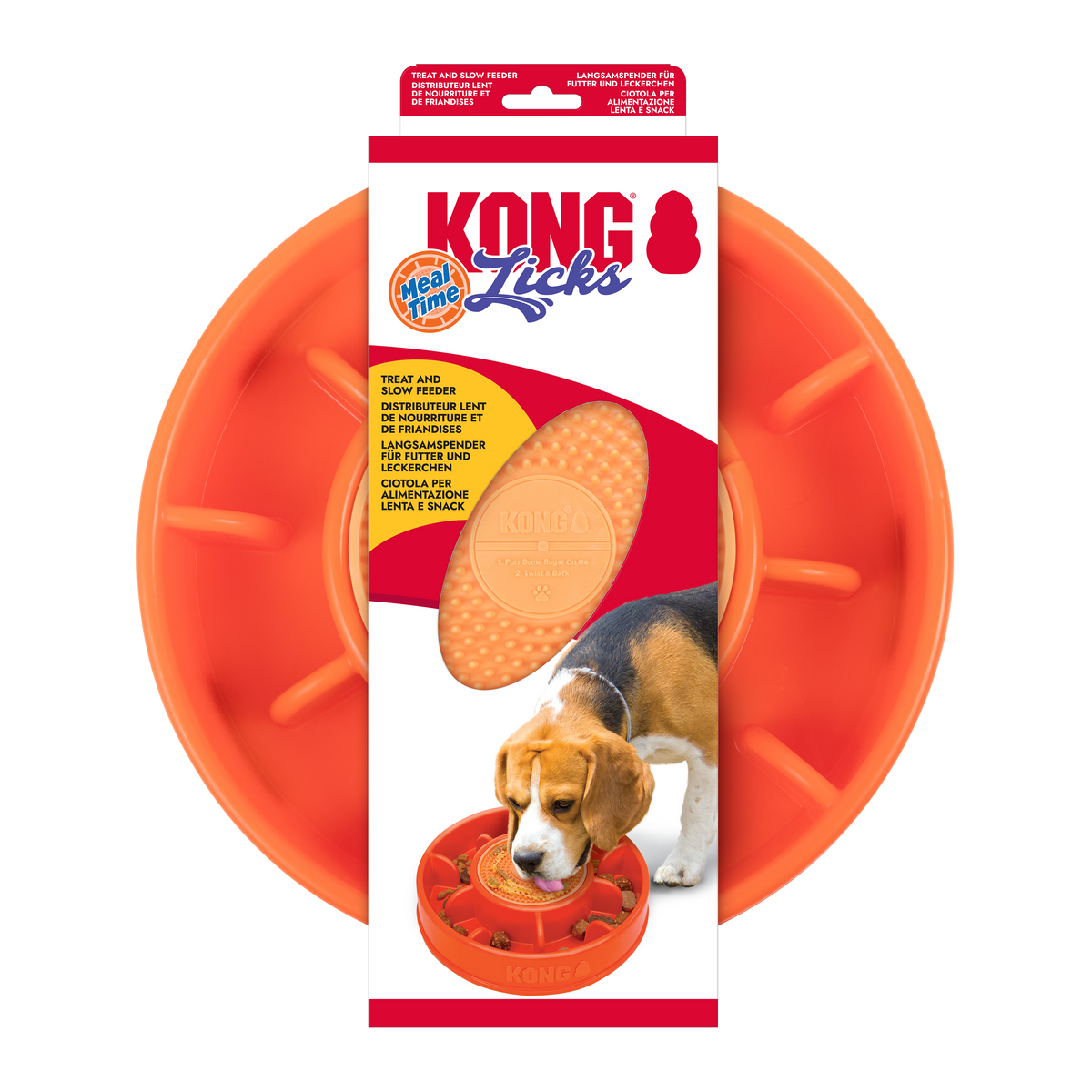 KONG Licks Mealtime Lg