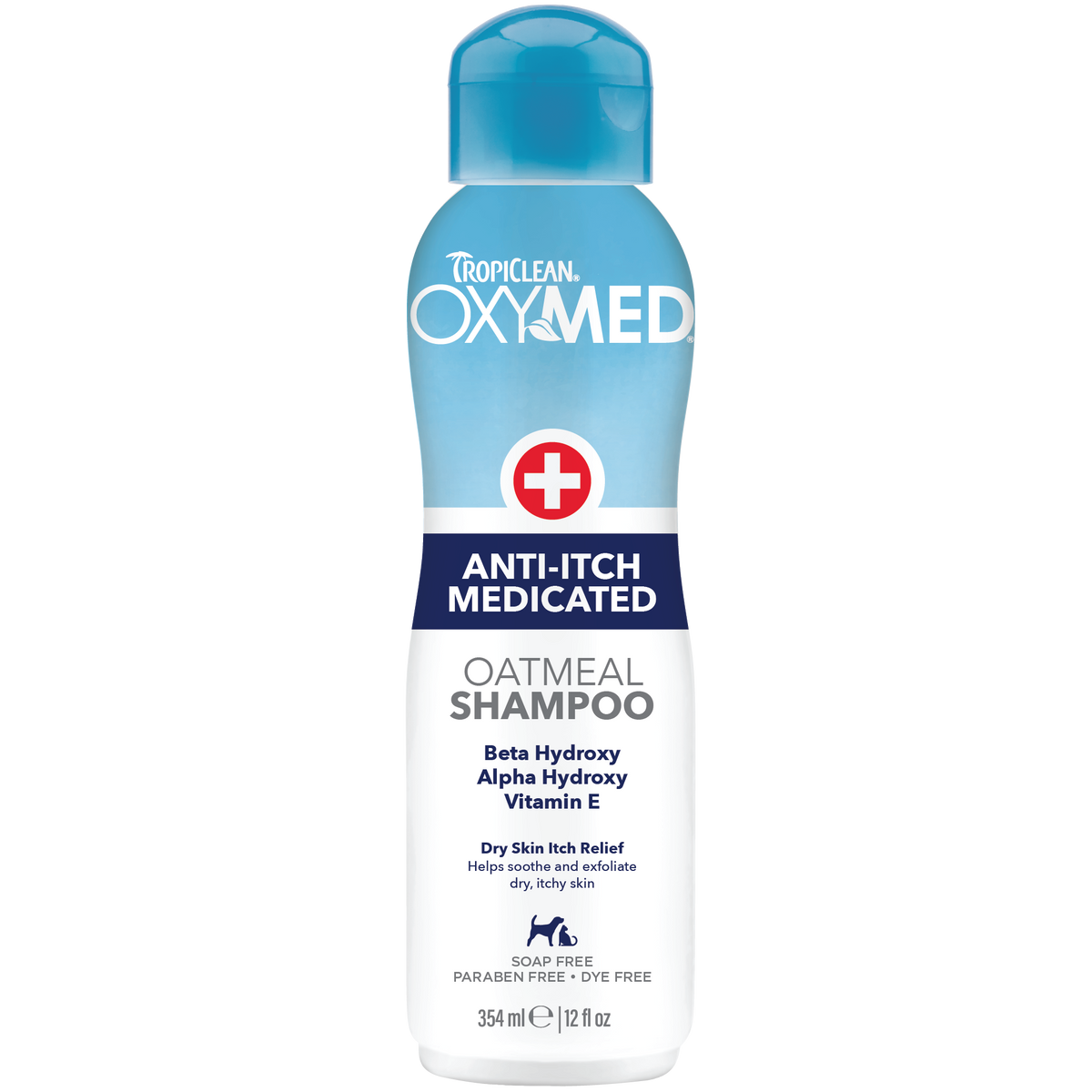 TropiClean OxyMed Anti-Itch Shampoo 355ml