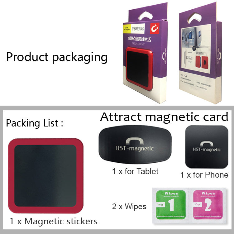 Compatible with Apple, Magnetic Stickers iPadProAir Tablet Mobile Wall Fixing Bracket