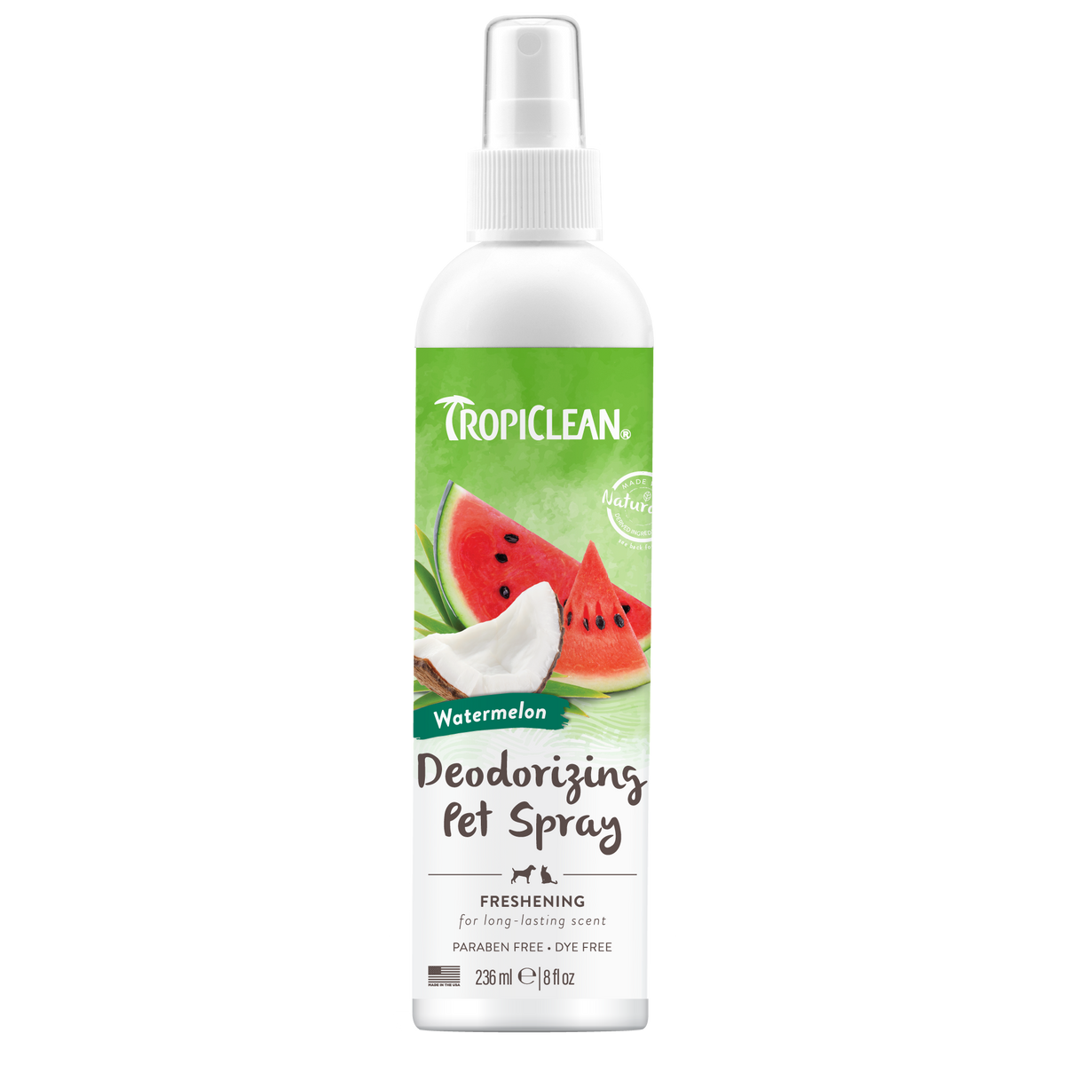 TropiClean Deodorising Spray Watermelon 236ml