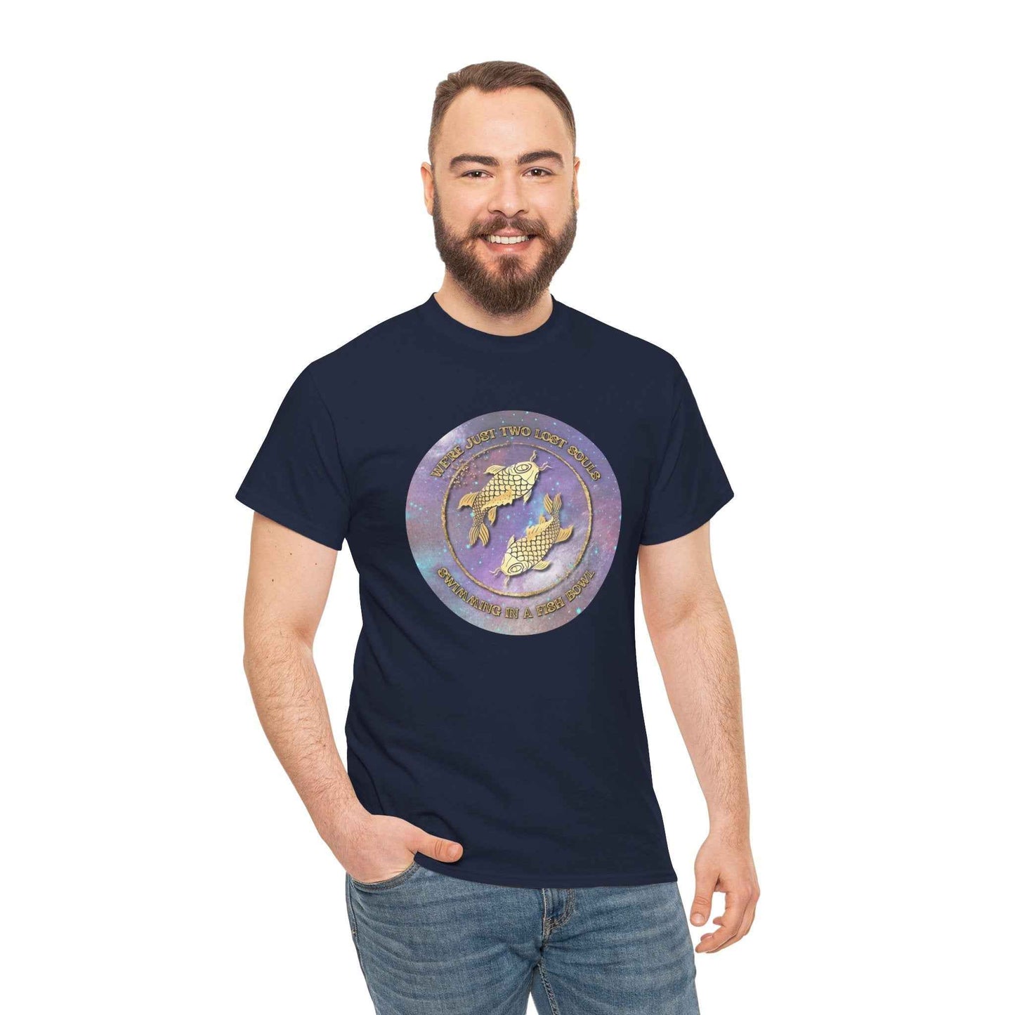 'Lost Souls' Celestial Fish Lyric T-Shirt