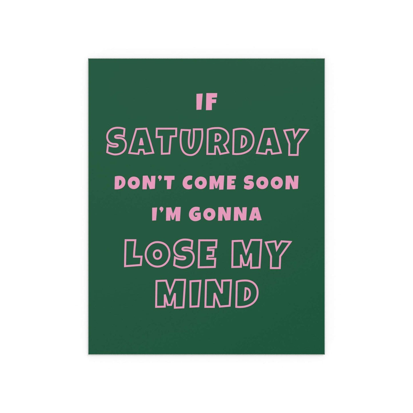Sam Fender - Saturday (Green + Pink)