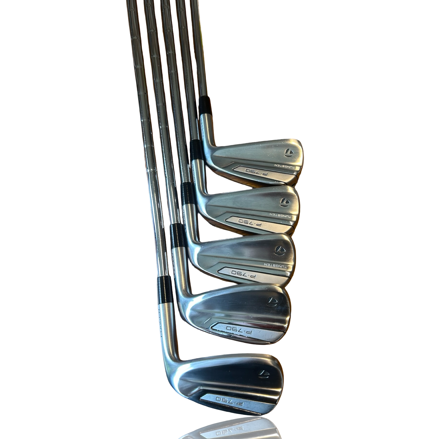 TaylorMade P790 Forged Iron Set 5-PW 1/2 inch Longer Recently Fitted Grips RH