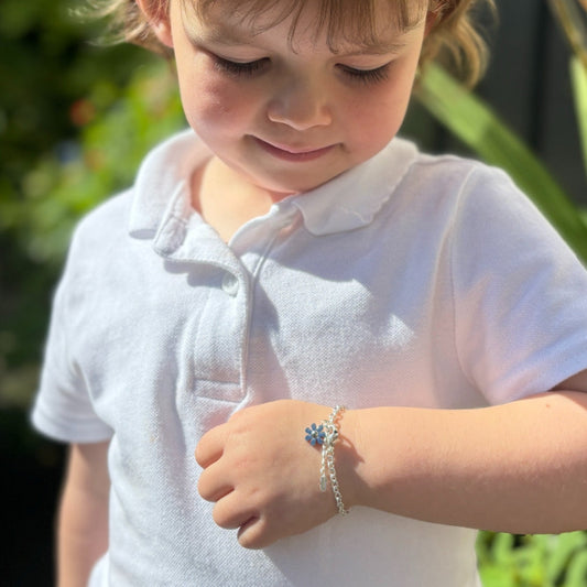 Aye Do Gifts Dinky Daisy Girls Silver Bracelet