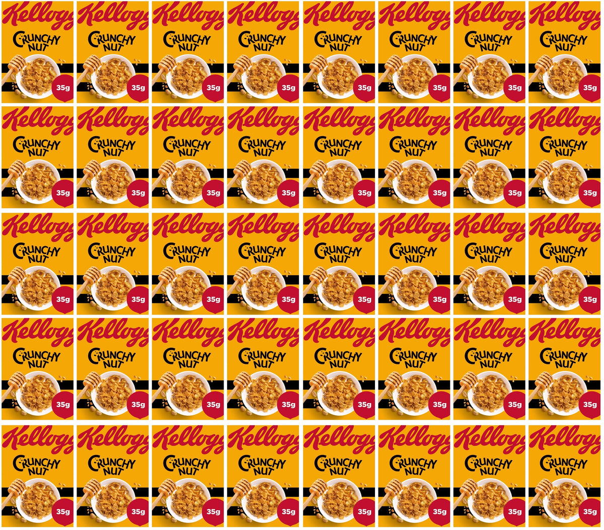 40 x Kellogg's Crunchy Nut 35G