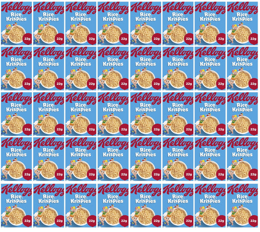 40 x Kellogg's Rice Krispies 22G