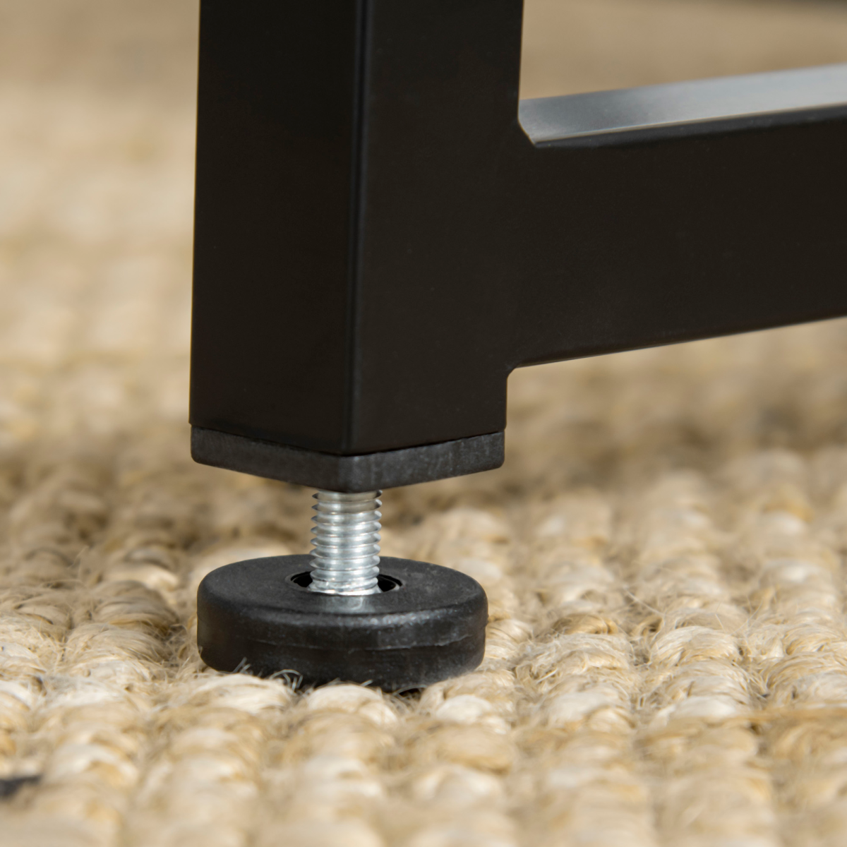 5pc Bar Table Set, Square Dining Table Set for 4 People,  Concrete Grey