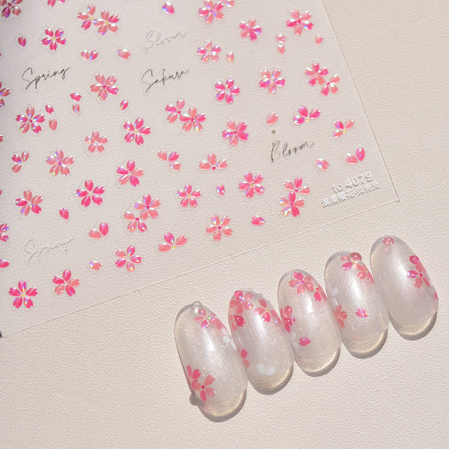 Hello Claws | Jelly Cherry Blossom 5D Nail Deco Sticker