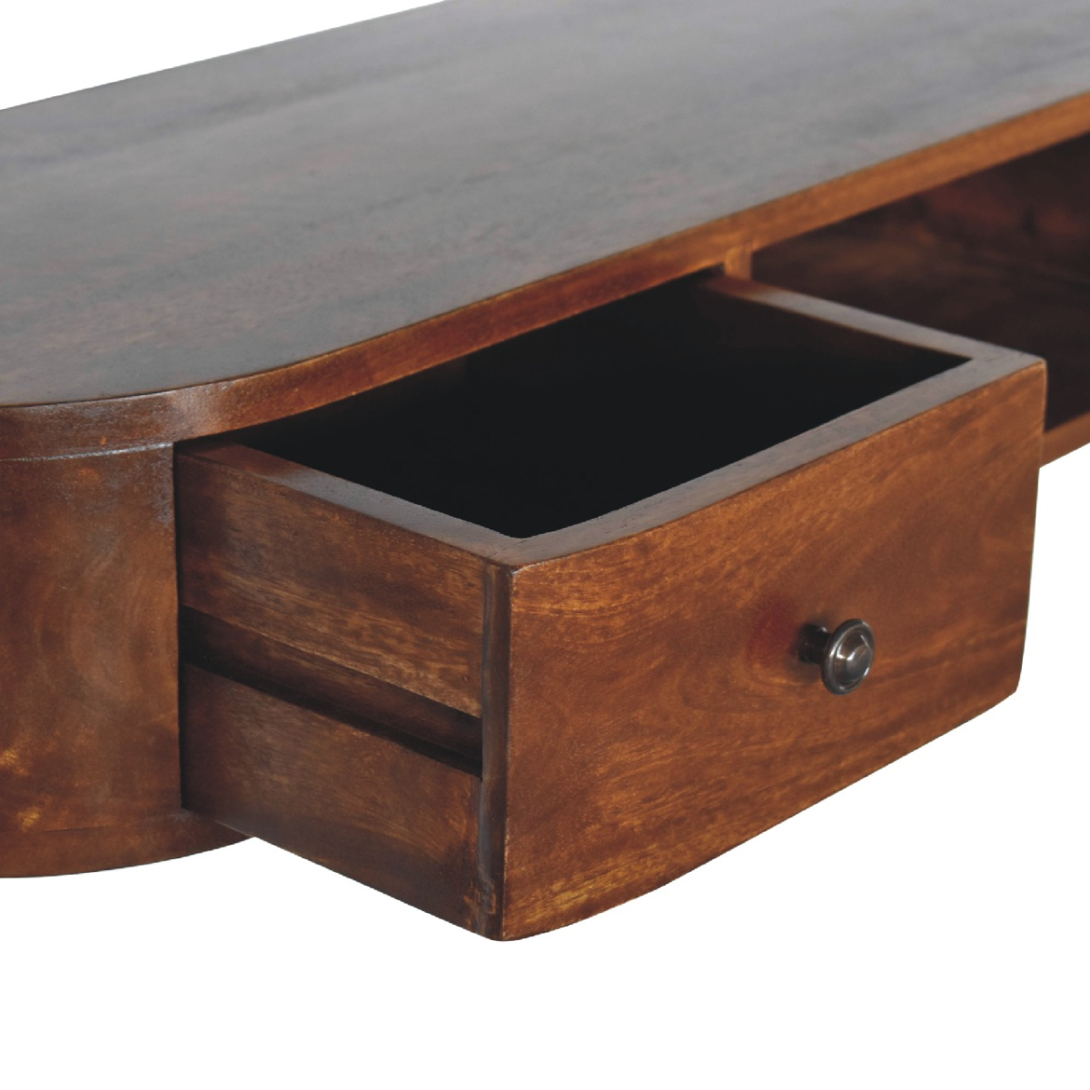 Artisan Furniture Solid Wood Lunar 2 Drawer Wall Mounted Console