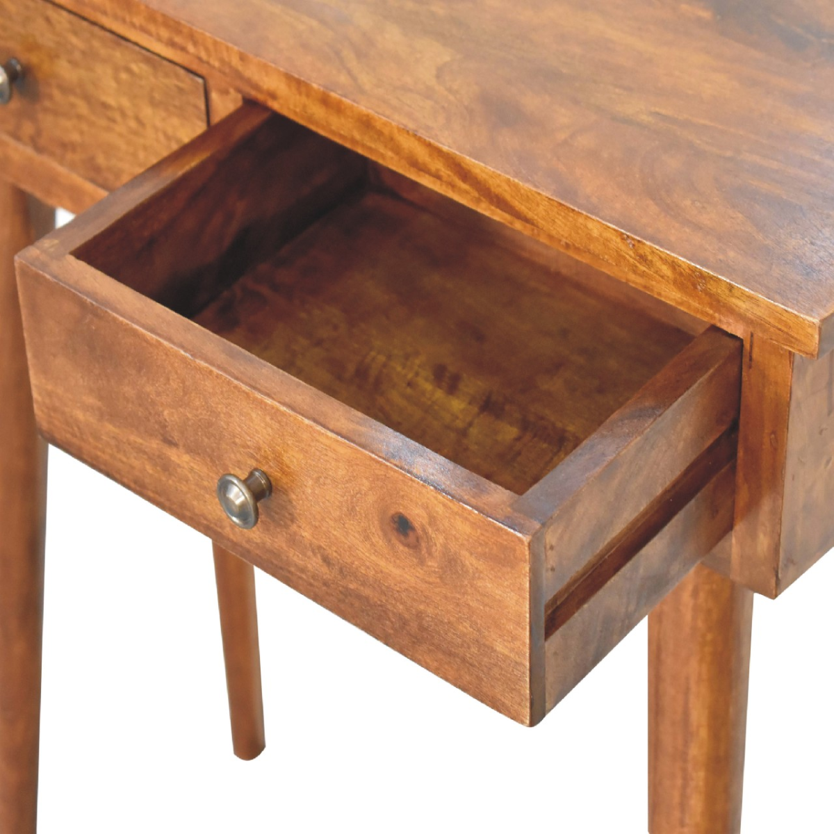 Artisan Furniture Solid Wood Mini Chestnut Hallway Console
