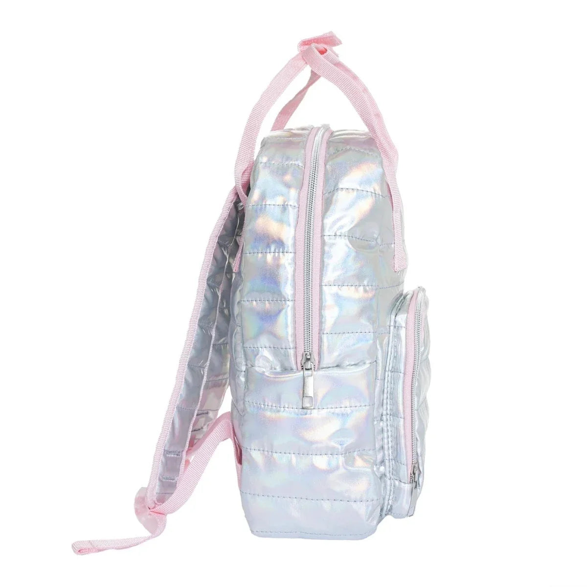 HelloBaby Heart Print Zip-Up Kids Bag (One Size)