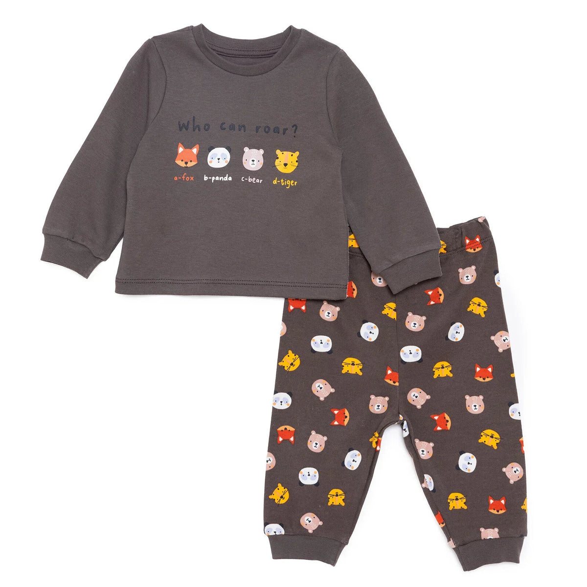 HelloBaby Long Sleeve Interlock Baby Pyjama Set (3-6 Months to 4 Years)