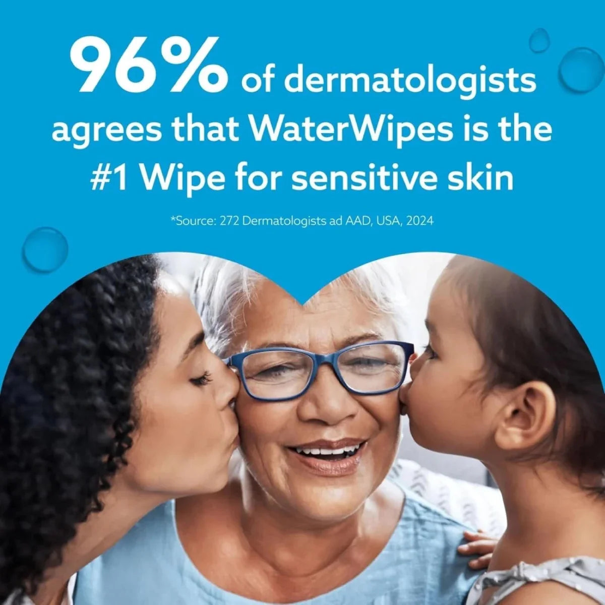 WaterWipes Sensitive Baby Wipes 12x60 pcs