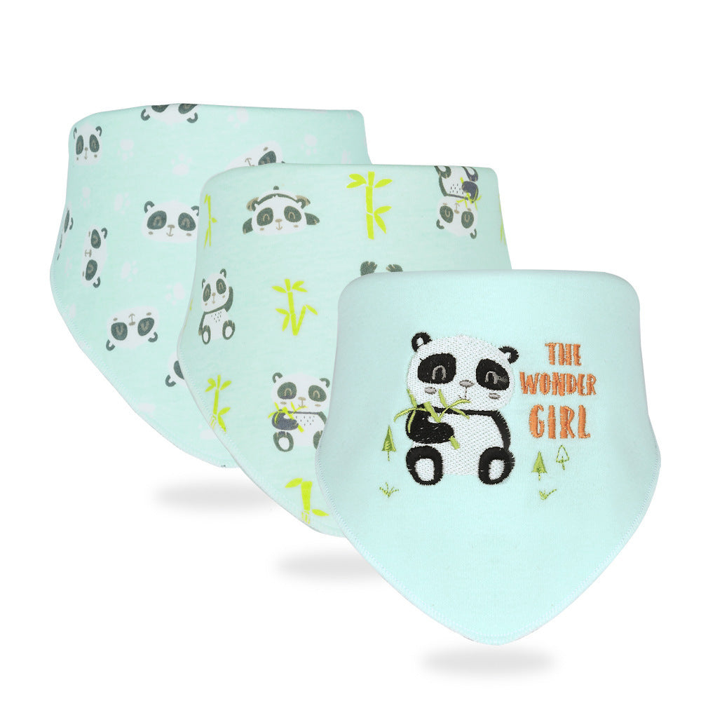 Babaro Cotton Baby Bib Towel - Absorbent Drool Cloth for Feeding