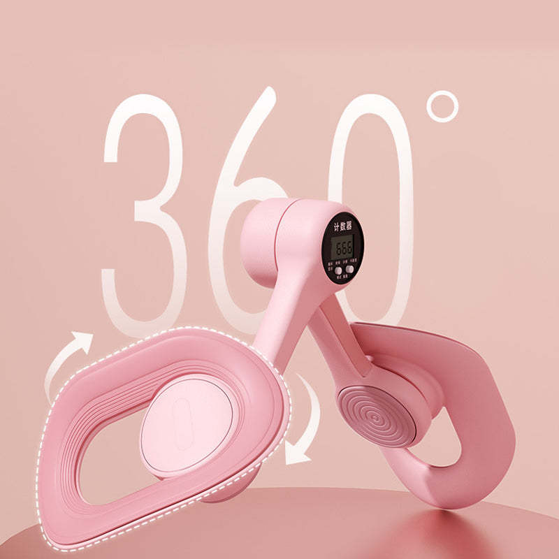 Ergonomic Thigh Trainer Thigh Trainer With Counter Adjustable Thigh With Lcd Display For Men Women Pelvic Floor Muscle Trainer