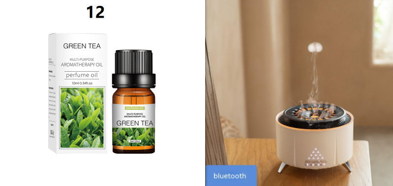 Ignistal White Noise Aroma Diffuser Desktop Humidifier with Flame Sleep & Relaxation