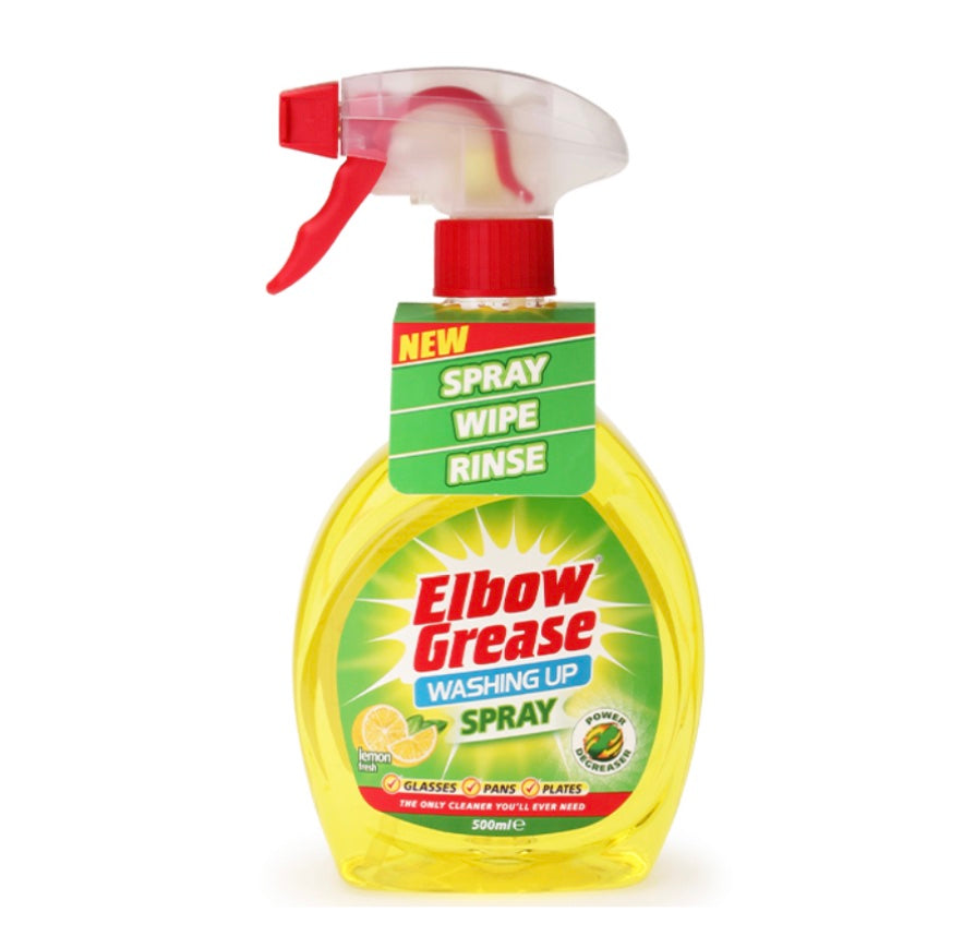 Elbow Grease washing up spray - lemon