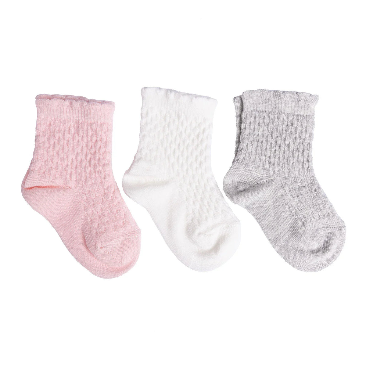 HelloBaby 3 Pack Ankle Baby Socks (Newborn to 4-5 Years)
