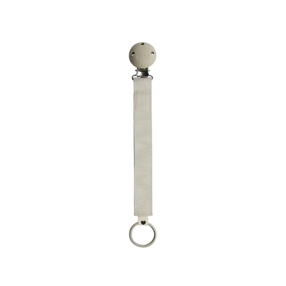 BIBS Soother Clip Ribbon - Sand