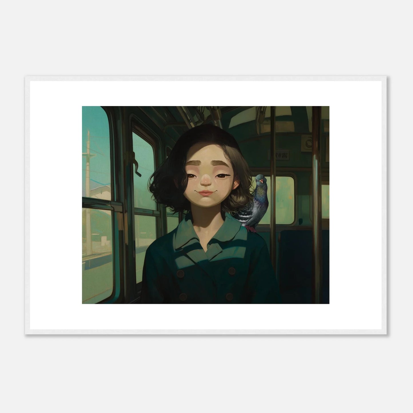 Bebe Wahyu - 'Joyful Journey' Framed Print