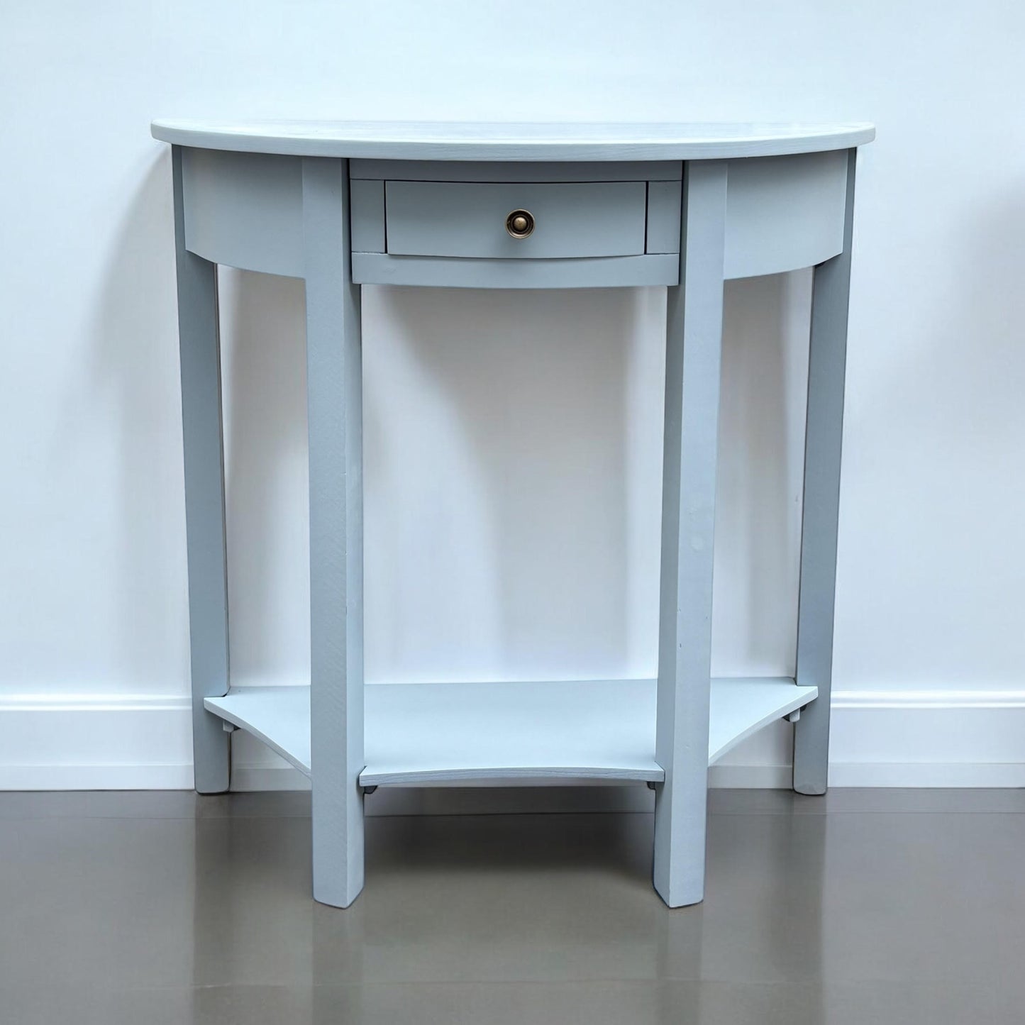 80CM 2 DRAWER SIDE TABLE