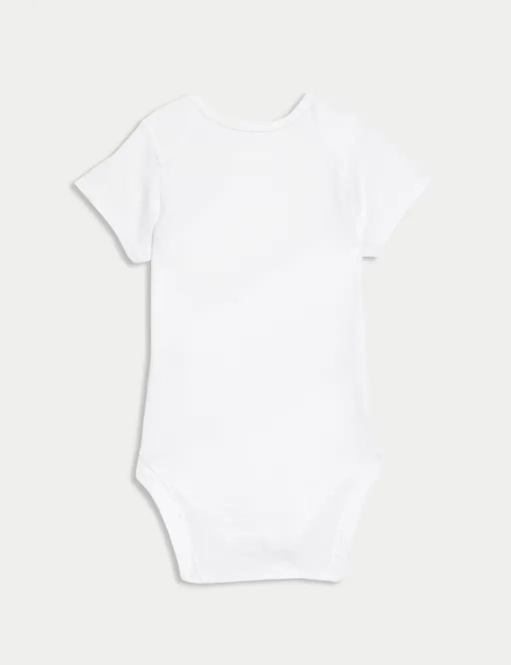 7pk Pure Cotton Short Sleeve Bodysuits (5lbs-3 Yrs)