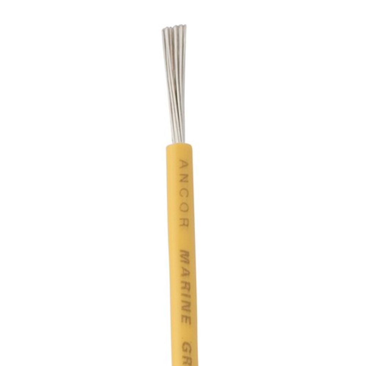 Ancor 1 Core 5mm² Tinned Yellow Thin Wall Cable (30m)