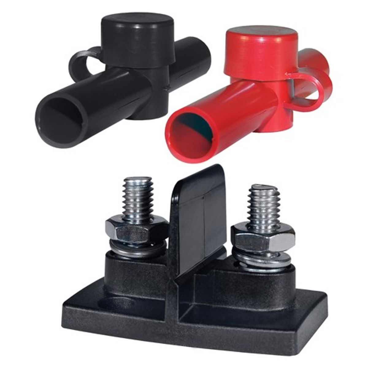 Blue Sea Dual Power Distribution Post (2 x 5/16" Connections)