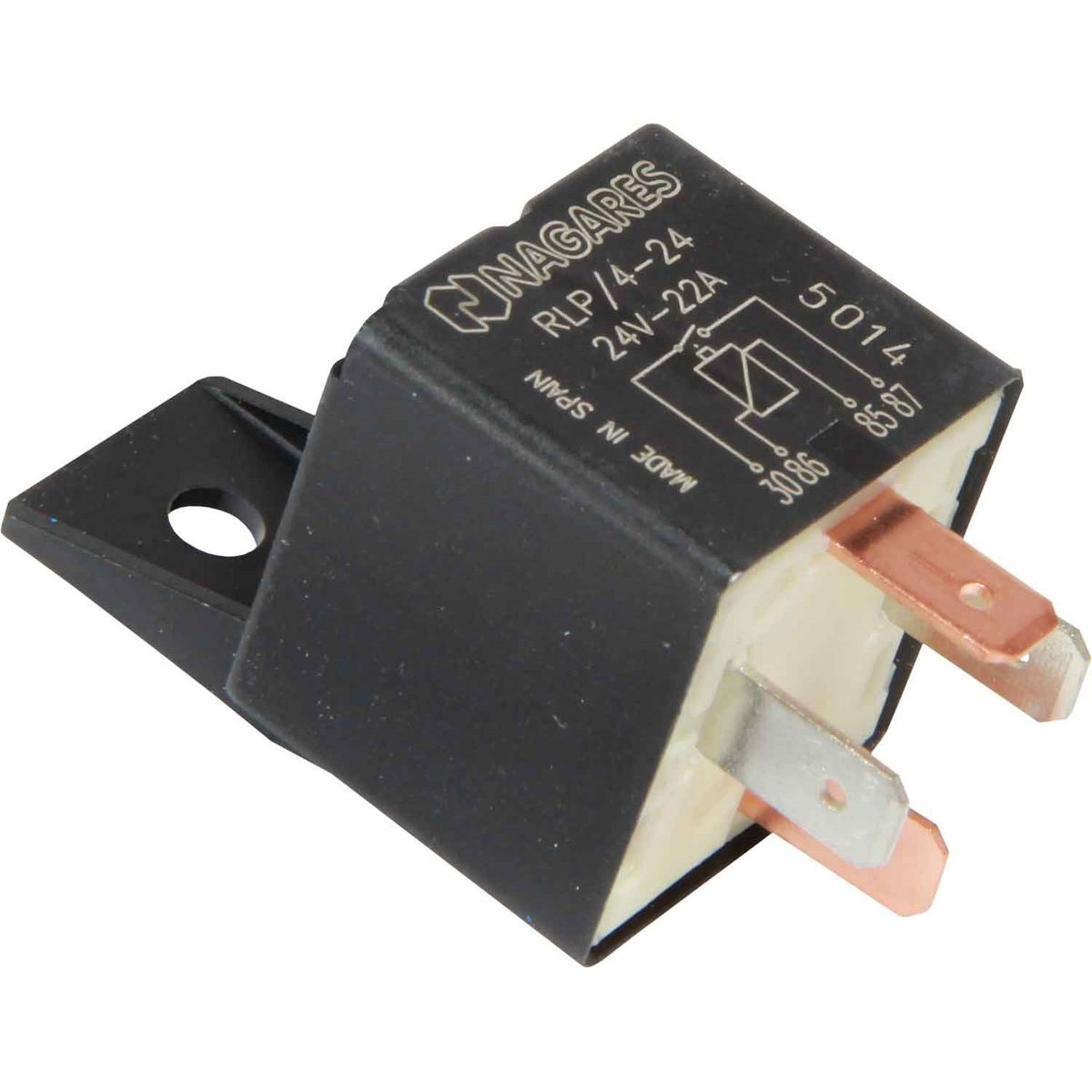 AMC 24 Volt 22 Amp Mini Relay (4 Pin)