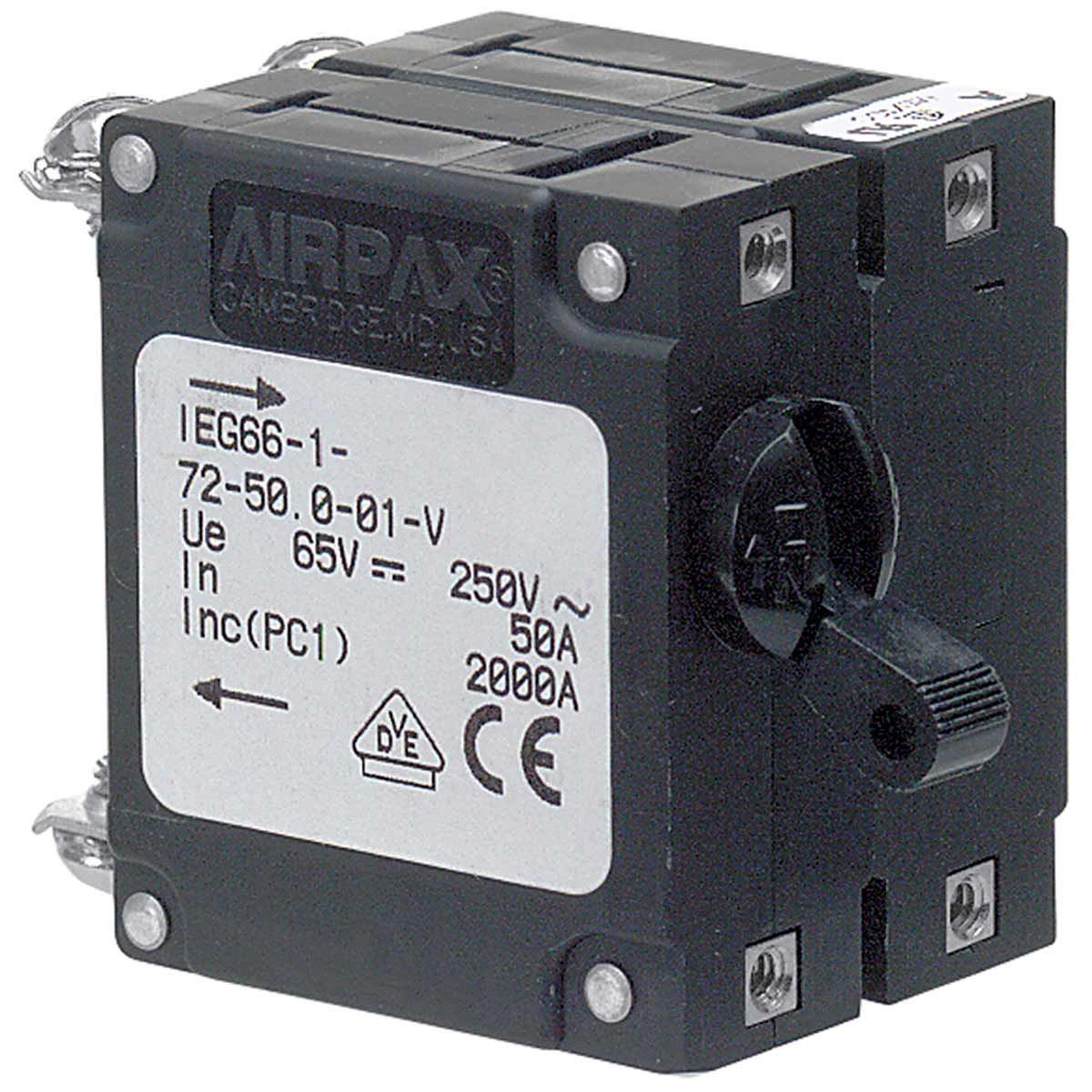 BEP IEG Magnetic Circuit Breaker 25A (Dual Pole)