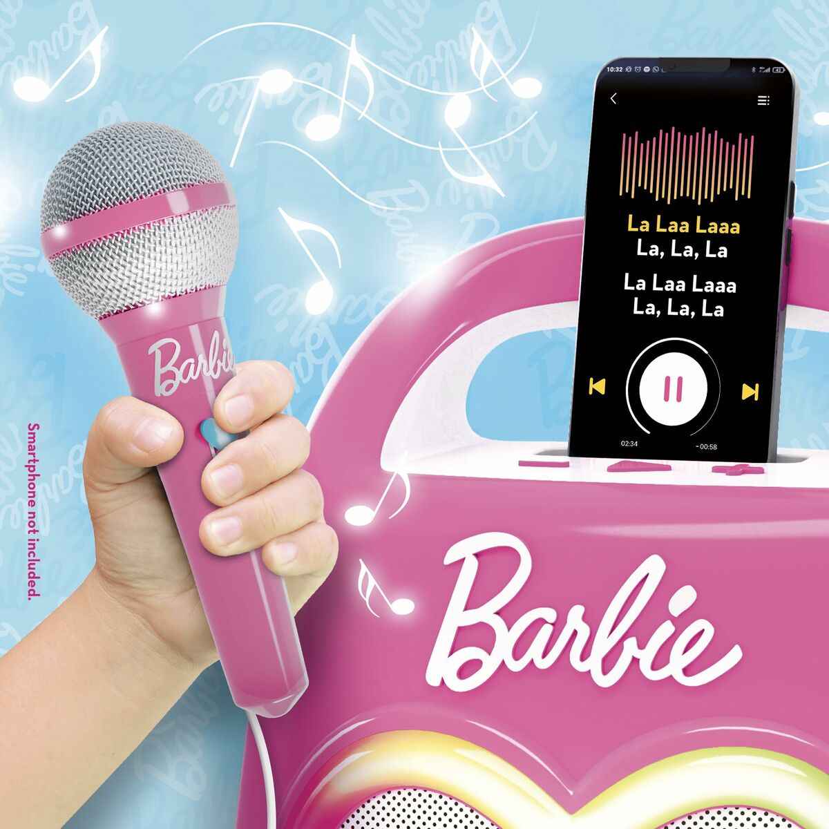 Bluetooth Speaker with Karaoke Microphone Lisciani Giochi