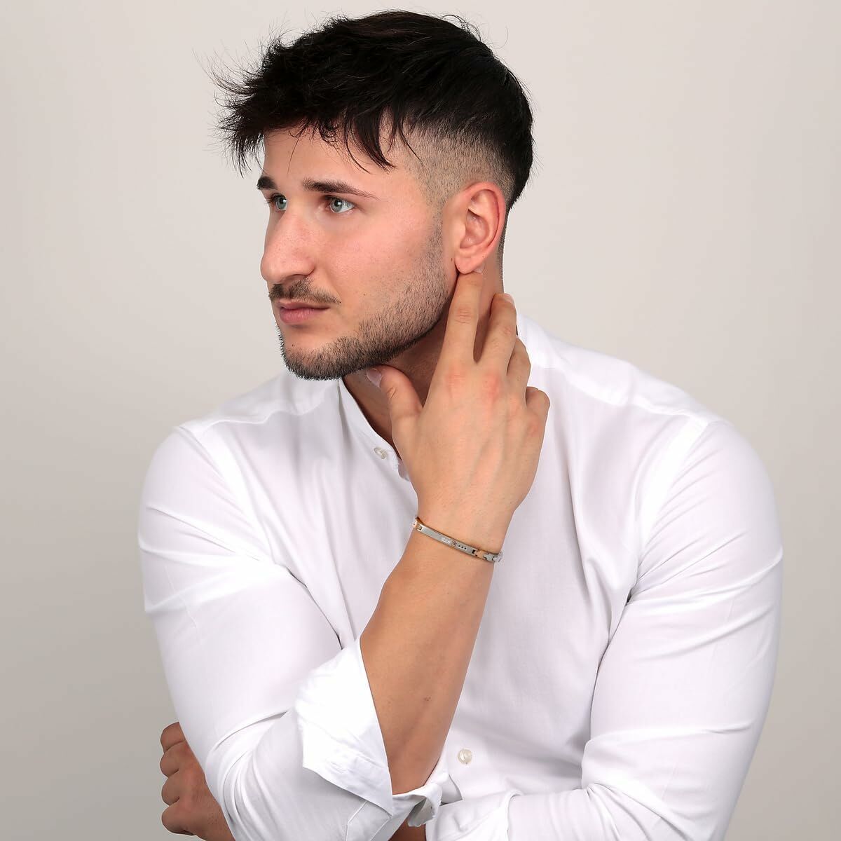 Men's Bracelet Maserati JEWELS W-DIAMOND Stainless steel