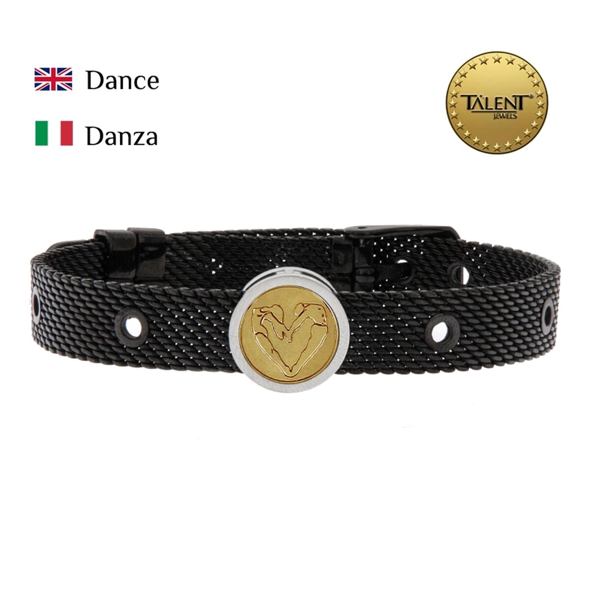 Unisex Bracelet Dance Talent Jewels TJA-3-20-01-2-235 Black