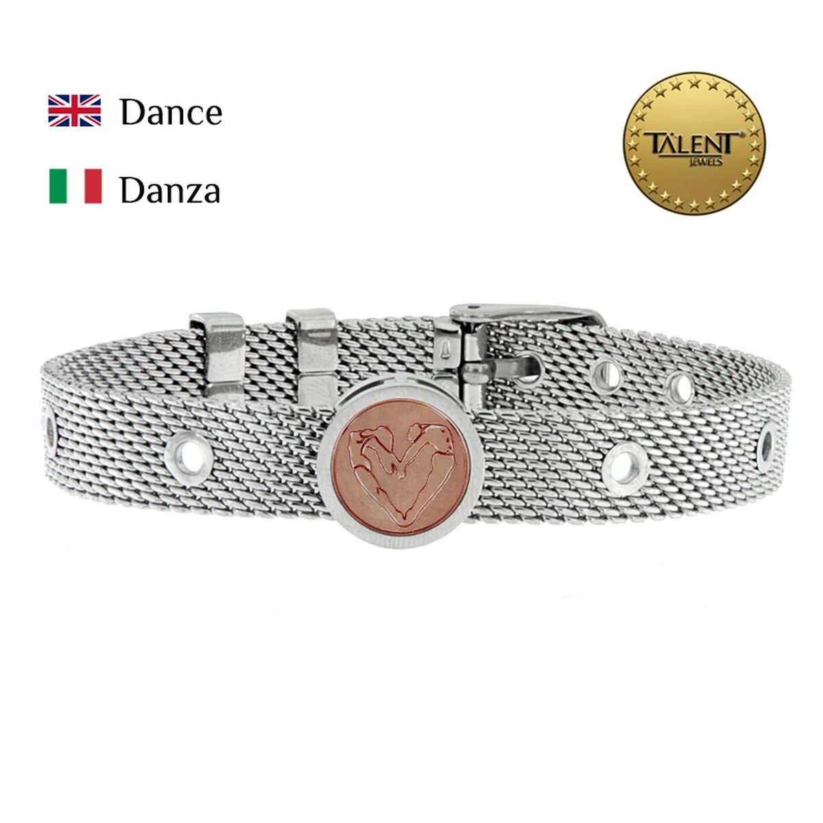 Unisex Bracelet Dance Talent Jewels TJA-3-20-02-1-235 Silver
