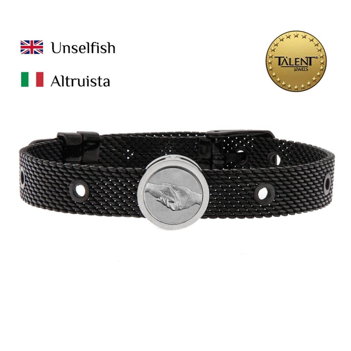 Unisex Bracelet Unselfish Talent Jewels TJA-5-01-03-2-235 Black