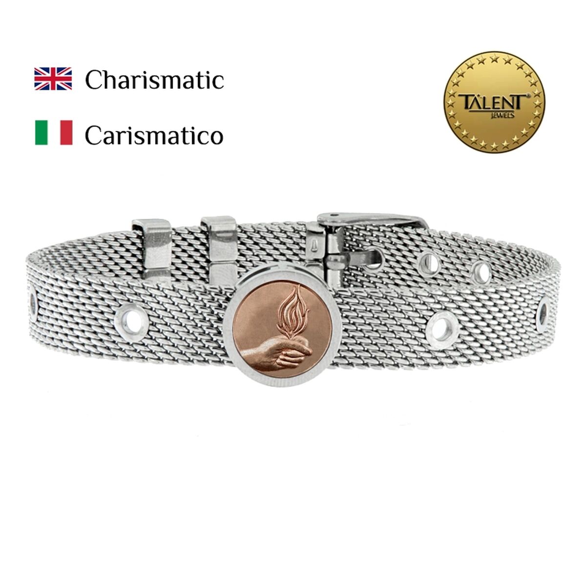 Unisex Bracelet Charismatic Talent Jewels TJA-5-03-02-1-235 Silver