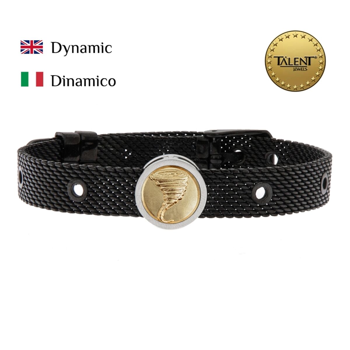 Unisex Bracelet Dynamic Talent Jewels TJA-5-12-01-2-235 Black
