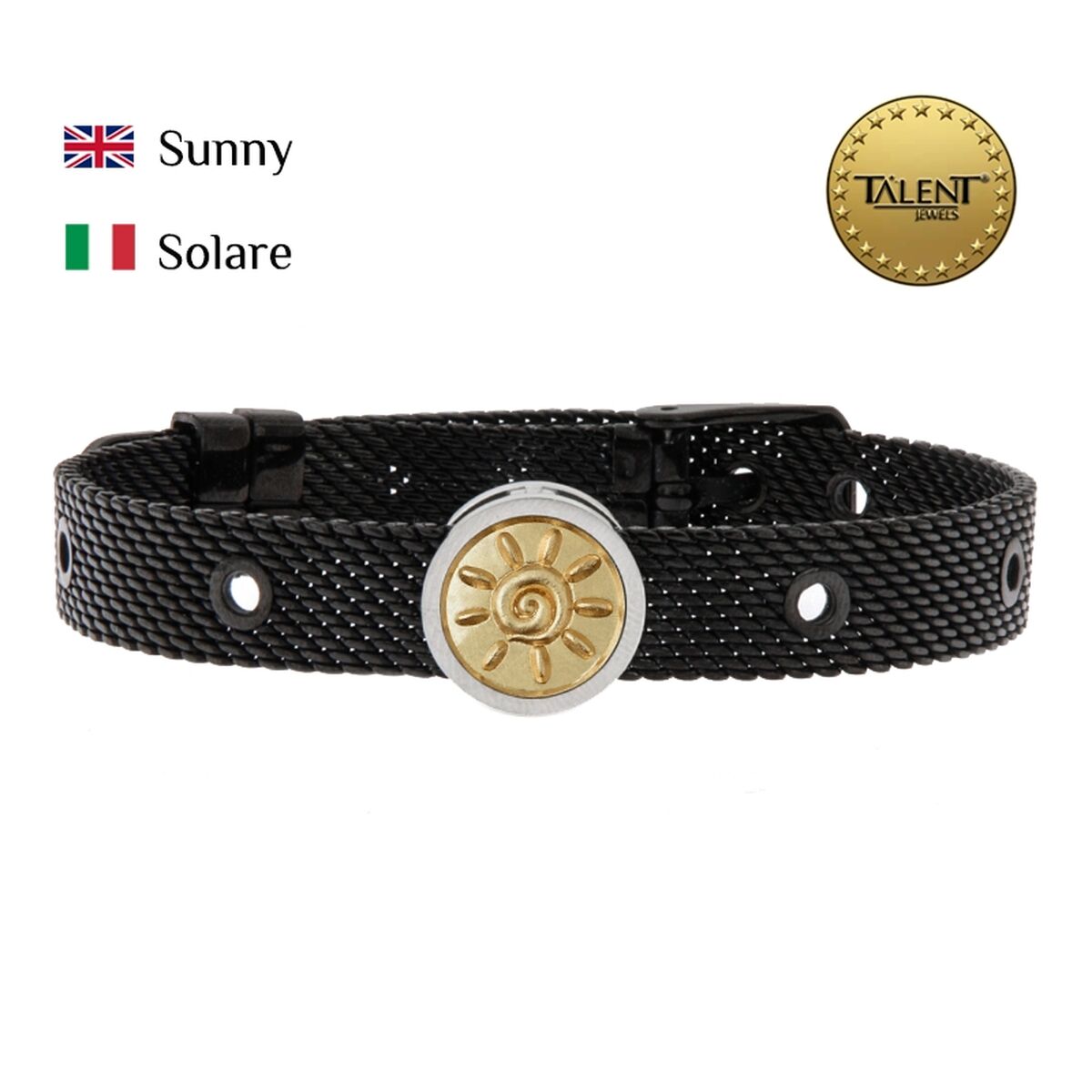 Unisex Bracelet Sunny Talent Jewels TJA-5-14-01-2-235 Black