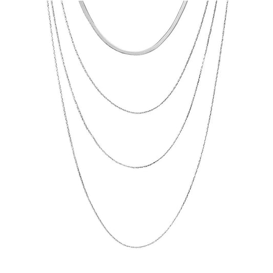 Ladies' Necklace Stroili 1688349 Silver