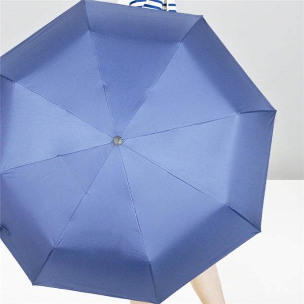 Plain Fully Automatic Vinyl Umbrella