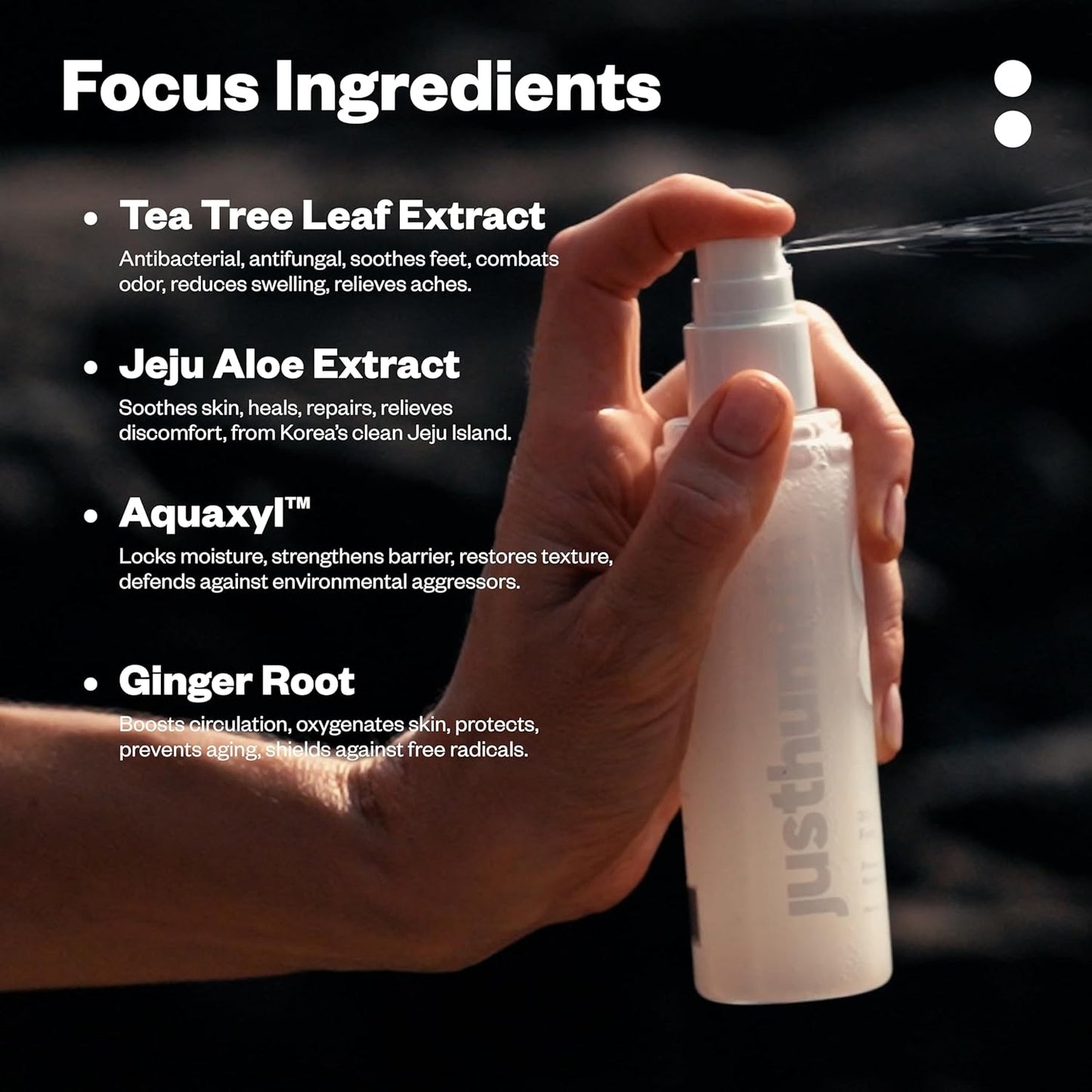 30 Sec Foot Facial | Instant Peeling Spray | Clean Ingredients - Justhuman