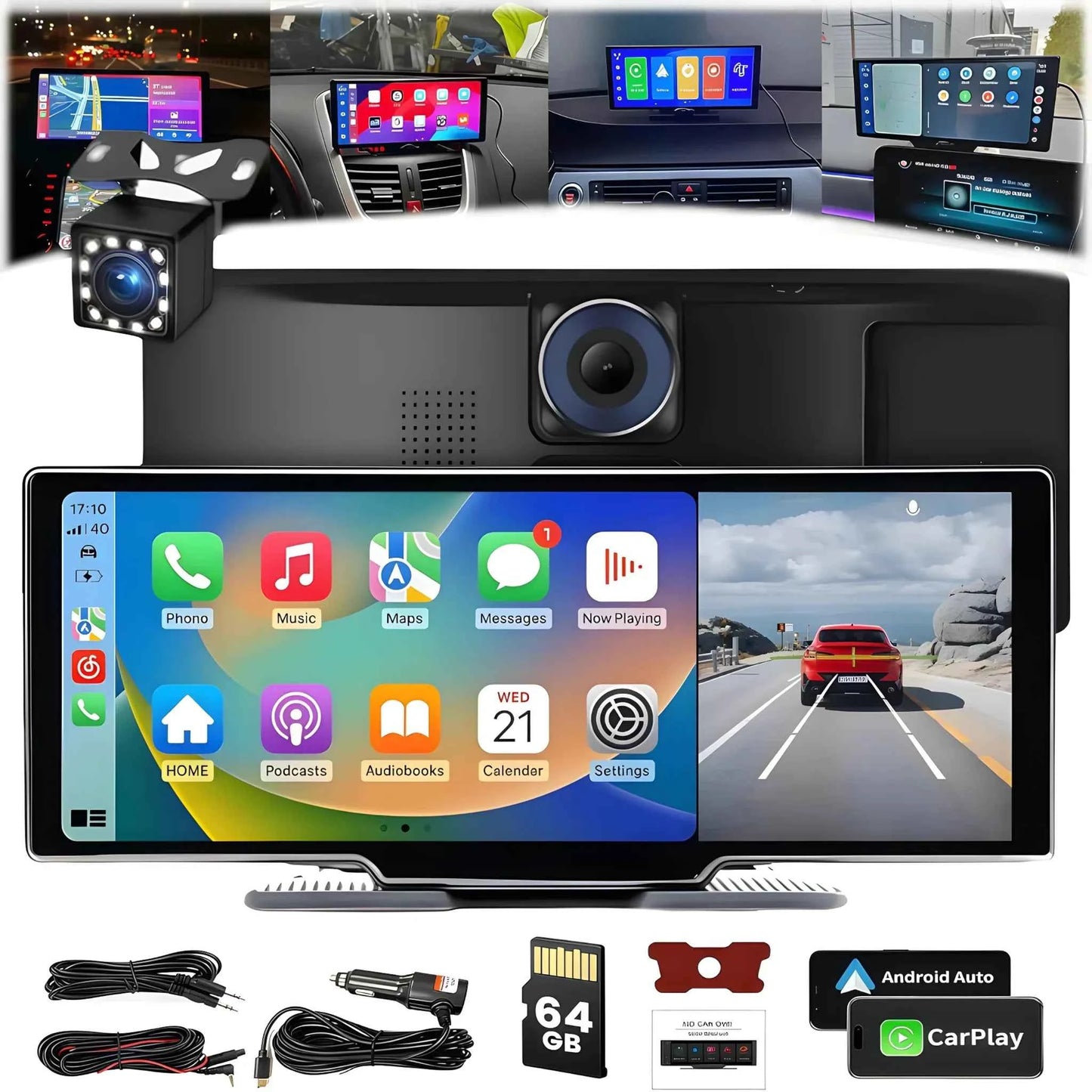 SmartDash™ Pro CarPlay Tablet 2025