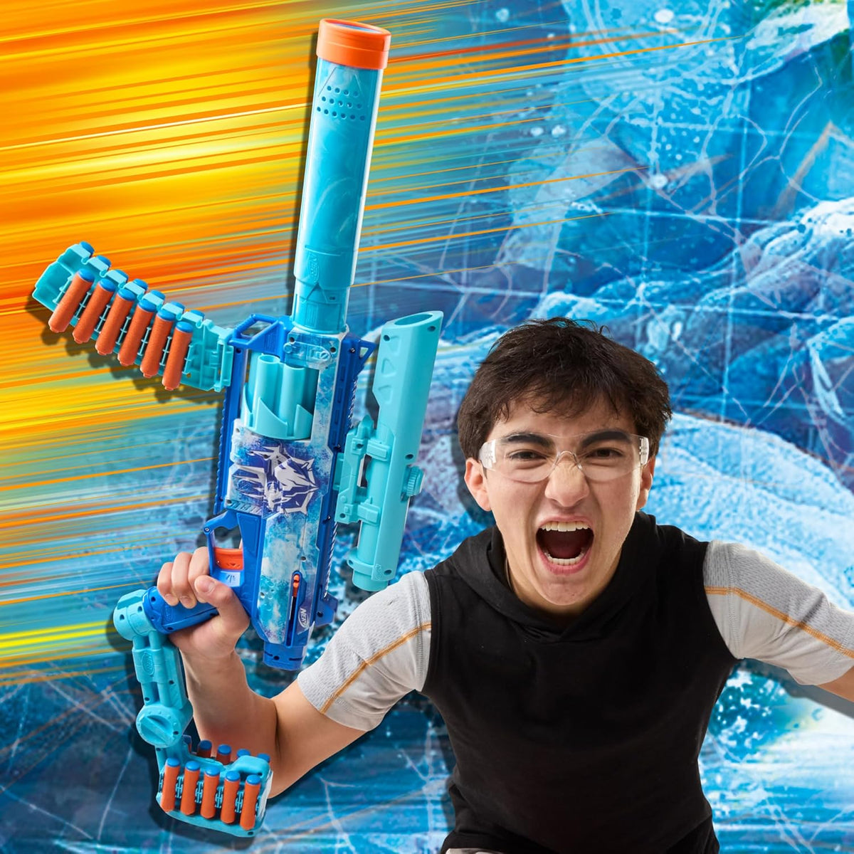 Nerf Loadout FrostFusion Blaster and 30 N1 Darts