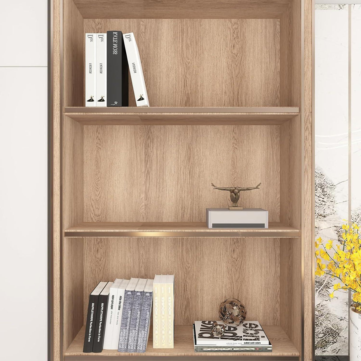 Wood Effect Wallpaper Self Adhesive Vinyl Matte Waterproof 31.5x157in TOTIO