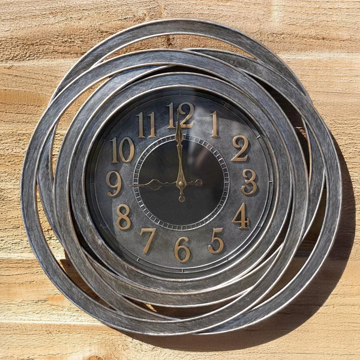 Ripley Wall Clock 20 Inch - Silver